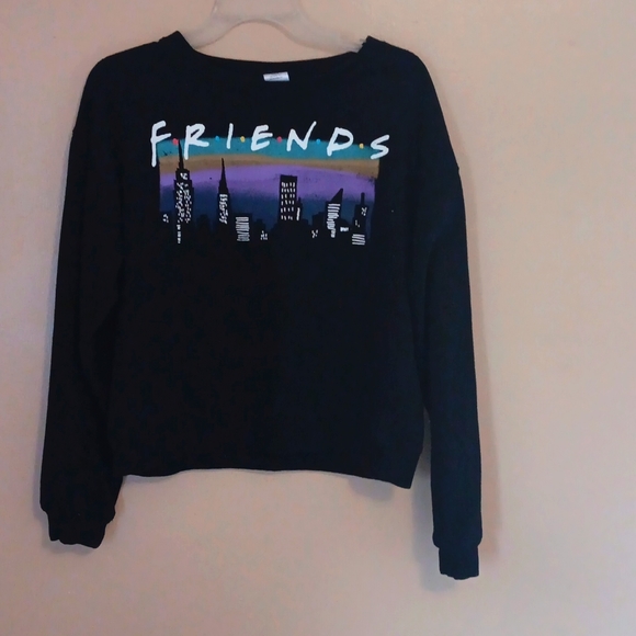 Friends crop top sweatshirt - Picture 1 of 3